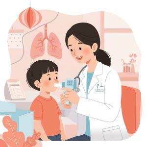 家有喘息兒？別擔心！本文深入淺出地介紹兒童氣喘的診斷方式，包含病史詢問、身體檢查，以及小朋友也能配合的肺功能檢查。了解氣喘的四大特徵，重視早期發現，積極配合醫師檢查，與醫師充分溝通，守護孩子的呼吸健康，讓孩子也能快樂成長！
