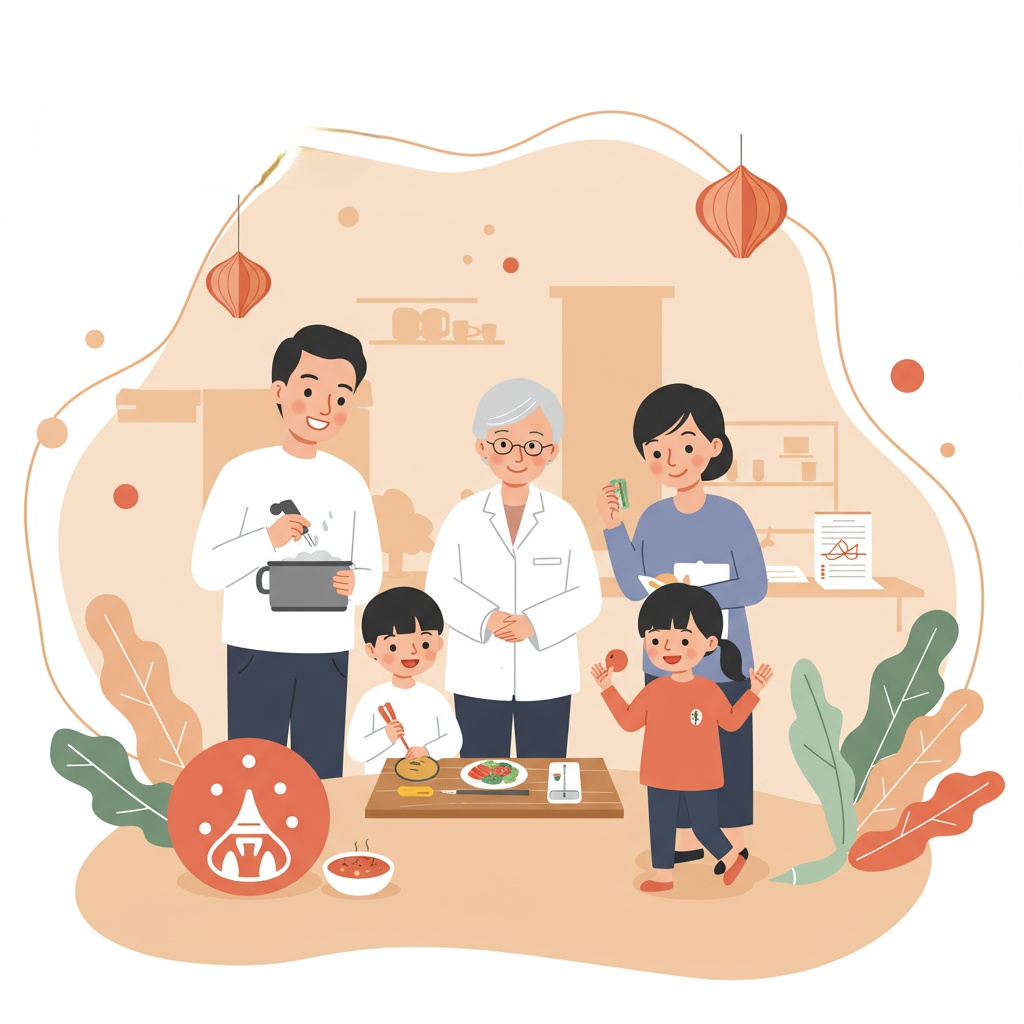 父母確診糖尿病，子女如何應對？這份全方位指南提供實用的飲食調整、有效溝通技巧和定期回診建議，助您陪伴父母積極面對，控制血糖，維持健康生活品質。從了解糖尿病、調整飲食到鼓勵運動，共同戰勝糖尿病！