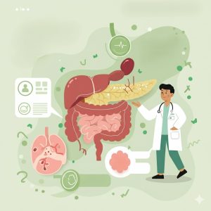 了解胰臟酵素替代療法如何改善消化與營養吸收！本文詳解胰外分泌功能不足的原因、症狀與治療方式，包含胰臟酵素替代療法（PERT）的正確服用時機、劑量、潛在副作用及注意事項。同時提供生活方式與飲食調整建議，助您重拾消化健康，提升生活品質。若您或您的親友有消化不良困擾，務必諮詢專業醫師，找到最適合的解決方案。
