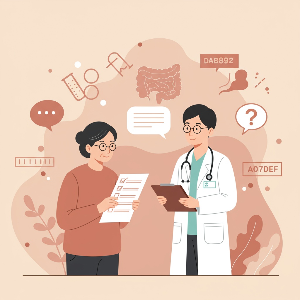 面對大腸癌診斷，總在診間對艱澀術語感到腦袋空白？本指南提供實用看診提問清單與溝通技巧，教您如何自信發問、聽懂病情，不再只是被動的聽眾。讓我們幫助您成為掌握自身病情的積極參與者，與醫師共同做出最適合您的醫療決策。