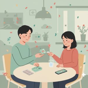 思覺失調家人不肯吃藥，讓您心力交瘁嗎？把藥藏在飯裡只會破壞信任，更非長久之計。本文提供您5個更好的選擇，從建立服藥儀式、同理心溝通，到與醫師合作解決副作用，甚至探索長效針劑等新方法。讓我們幫助您走出用藥僵局，與家人重建信任，邁向穩定的康復之路。