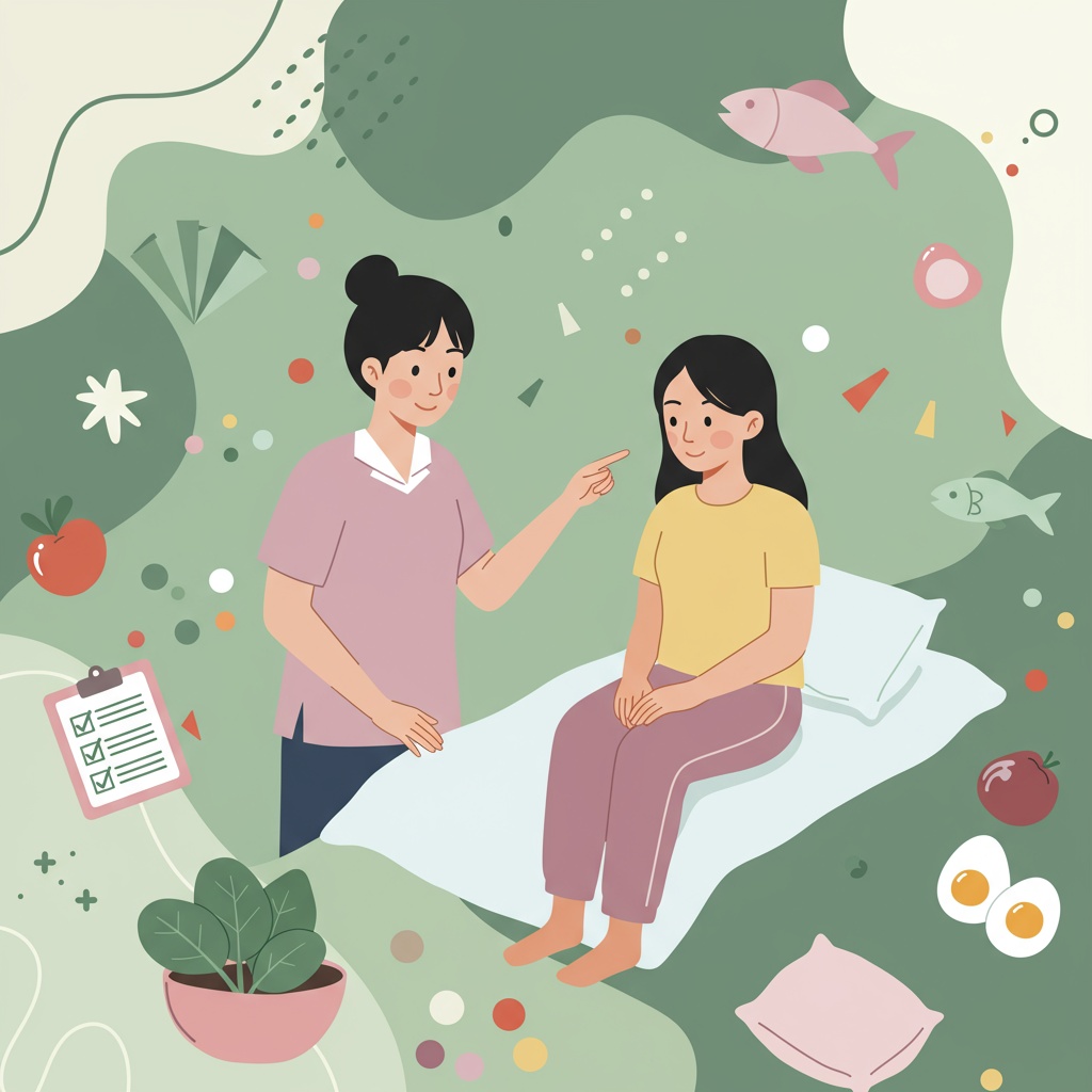 當她被診斷出子宮肌瘤，您的擔憂我們懂。這份專為照顧者設計的實用指南，將複雜的術後照護、飲食準備與心理支持，化為簡單的行動步驟。學習如何打造安心的康復環境，成為她最溫暖且堅實的後盾，陪伴摯愛走過康復之路。