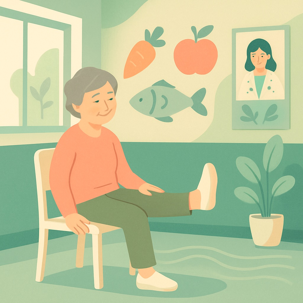 因退化性關節炎疼痛而不敢動，讓生活品質大受影響？別再陷入越不動越痛的惡性循環。本文將揭示不動反而讓關節加速生鏽的真相，並提供專為您設計的低衝擊運動與抗發炎飲食指南，助您打破復健挫折，重獲無痛的行動自由。