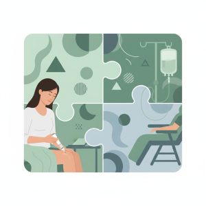 擔心生物製劑打針會痛嗎？本文深度解析皮下注射與靜脈注射的差異，揭開施打過程的真實感受。我們分享如何透過藥物回溫、酒精揮發及筆型注射器減輕疼痛的實用技巧，並比較居家注射的便利性與療效，幫助您克服針頭恐懼，找回生活主導權。無論追求醫護監控或居家自由，都能在此找到最適合您的治療方案，提升抗病生活品質。