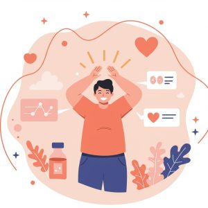 擺脫肥胖不再只是減重！深入剖析肥胖與憂鬱、焦慮的關聯，提供實用心理建議，助您解鎖心靈困境，重塑健康心態，建立自信。透過認知重建、自我關懷，搭配健康飲食與運動，一步步找回身心靈的平衡與喜悅。台灣社福資源豐富，您並不孤單！